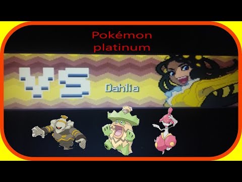 Pokemon platinum Blake vs Arcade star Dahlia (burn)