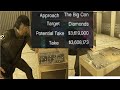 Trio takes ALL DIAMONDS in The Casino HEIST