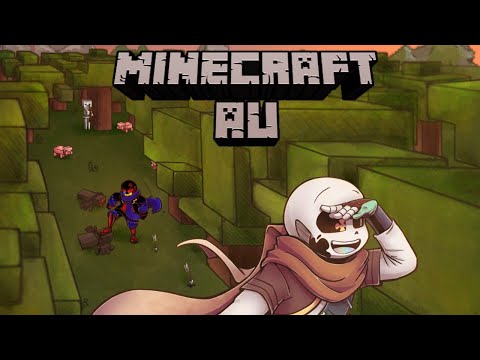 Minecraft AU Part 2 - BackStory【 Undertale Comic Dub 】