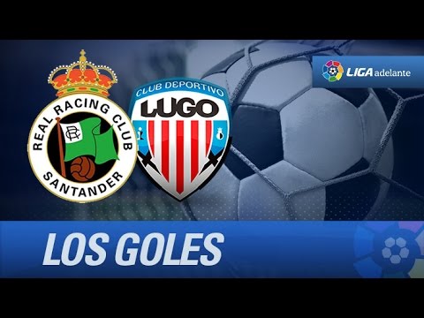 Todos los goles de Racing de Santander (1-0) CD Lugo