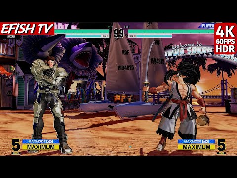 Maxima vs Haohmaru (Hardest AI) - KOF XV