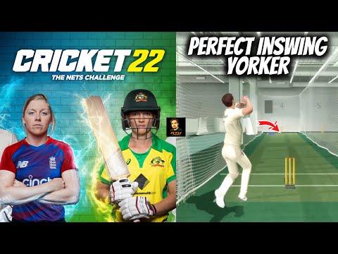 How To Bowl Perfect Inswing Yorker In Cricket 22 With AfterTouch #Shorts -  RtxVivek
