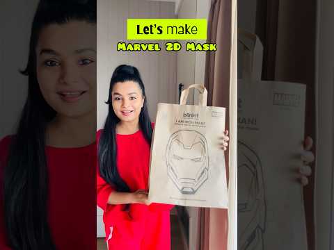 DIY Paper Mask 😱 #crafteraditi #marvel #shorts #DIY #handmade  #satisfying @C@CrafterAditi