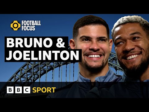 Bonny lads: Newcastle's Bruno & Joelinton try Geordie slang | Football Focus