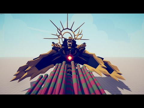 SPACE GOLEM vs EVERY GOD Totally Accurate Battle Simulator TABS