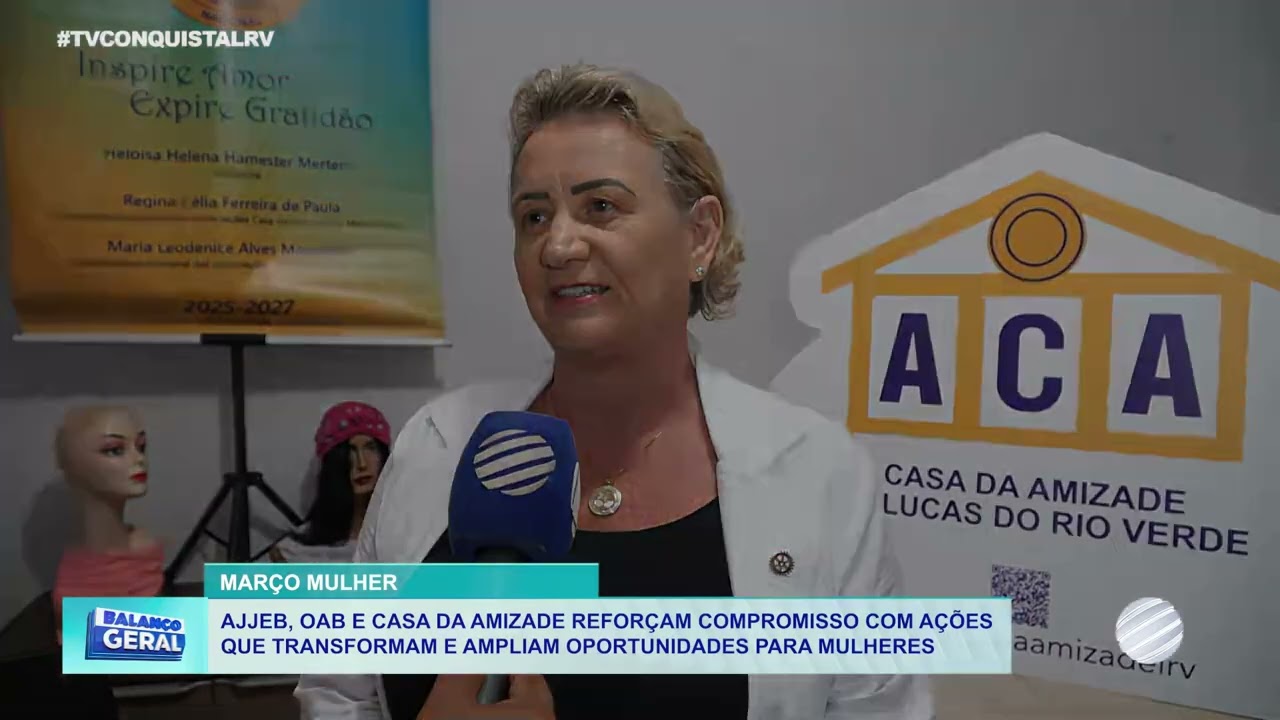 AJEB e Casa da Amizade realizam mais um Março Mulher com palestras especiais
