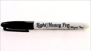 Light and Heavy Pen (Gimmicks and Online Instructions) by Wayne Fox