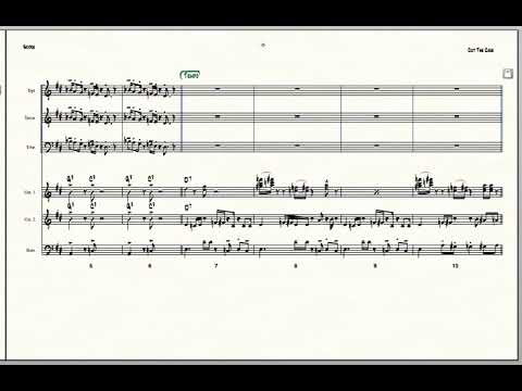 Cut The Cake - Horn Chart/Transcription