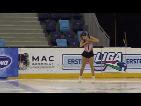 2017 Santa Claus Cup : Sophia SCHALLER(AUT) - FS JUNIOR LADIES, Short program