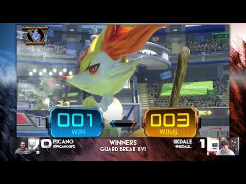 Picano (Braixen) vs SKDale (Garchomp) - Guard Break XVI - 6/29/19