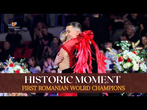 ROMANIA’S FIRST-EVER WORLD CHAMPIONS! | WDSF W.CH. Standard Adult  - Sibiu 2025