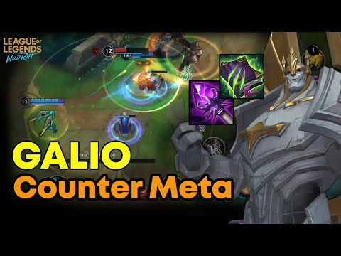 PICK GALIO MID IF YOU DON'T HAVE TANK | Wild Rift Ranked Season 6 Diary Episode 1