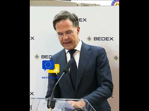 Video Thumbnail: Your Work Is Essential for Our Security – NATO Chief Rutte Opens BEDEX 2026