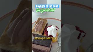 Voyager of the Seas - tips on finding the best food on board #voyageroftheseas #cruisetips #cruise