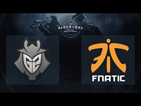 CS:GO - G2 Esports vs. Fnatic [Inferno] Map 1 - The Barcelona Invitational - Day 3