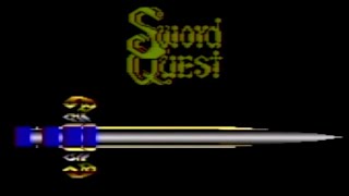 Swordquest Earthworld Atari 2600 Complete Game Gameplay