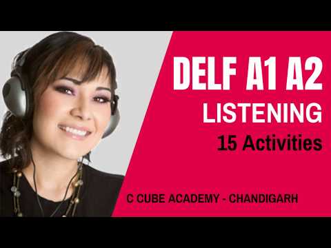 DELF A1 A2 Listening 15 Activities Practice Test online French Listening Exam Sample Paper