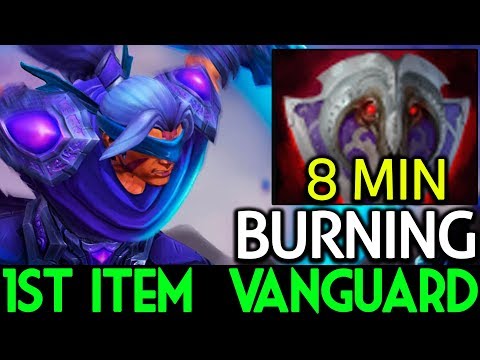 Burning [Anti Mage] 8 min 1st Item Vanguard 7.15 Dota 2