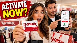 How to activate a TJ Maxx gift card online