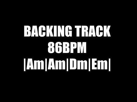 BACKING TRACK FOR BASS - 86 BPM