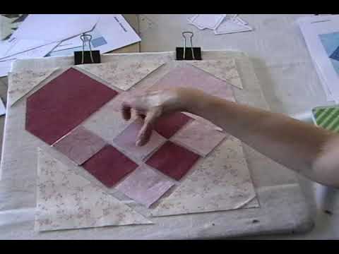 Woven Heart Quilt Block