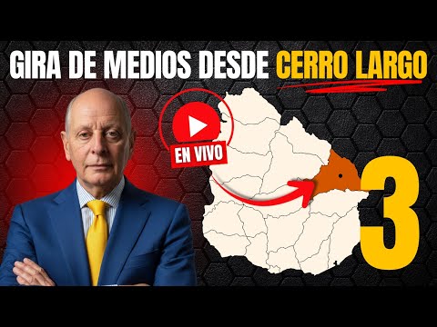🔴 24-10-25 EN VIVO | Diputado Dr. Gustavo Salle Lorier desde Melo - Cerro Largo - 3 🔴