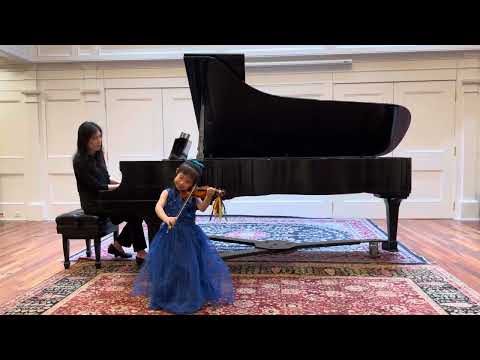 Suzuki violin Book 1: #5 O come little children #8 Allergo, Recital