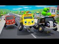 Wheels On The Bus Go To Town Nursery Rhymes Kids Songs Baby Car Songs TV