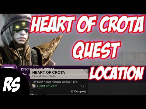 DESTINY DARK BELOW - HEART OF CROTA QUEST STEP/BOUNTY LOCATION