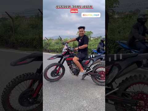 New bike test ride garna palo aba tapai harko Zuumav dirt bike 🔥