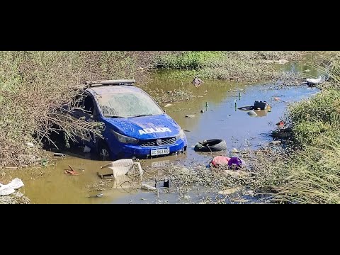 Bell Ville: accidente de un móvil policial durante operativo dejó dos efectivos lesionados