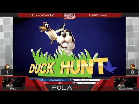 CFL Smackdown 182 WiiU - Raito (Duck Hunt) vs Deluxe Menu (Bowser) - Losers Finals