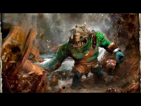 Tidehunter Offlane Gameplay - Patch 7.24 (Dota 2 Gameplay)