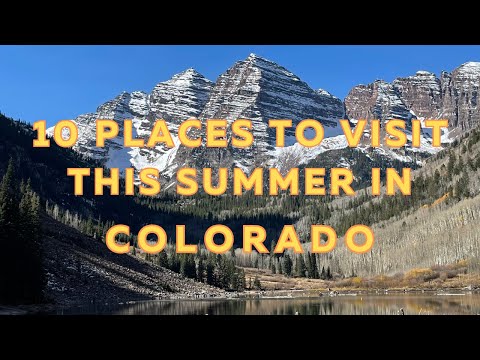 10 Places to Visit this Summer in Colorado | Amazing Places to See in Colorado 2024