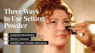 Sephora 3 Ways to Set Your Face with Powder Baking, Brightening