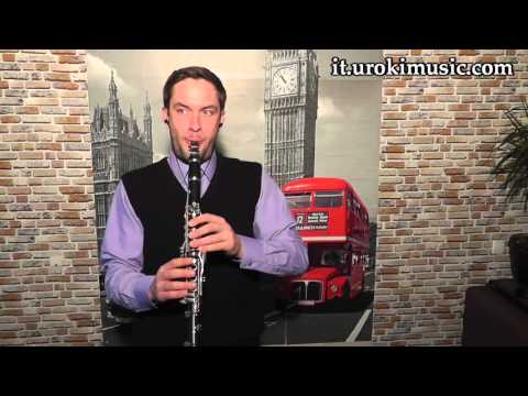 Lezioni di Clarinetto OneRepublic Counting Stars Cover Melodia Tutorial Spartito Imparare Insegnante