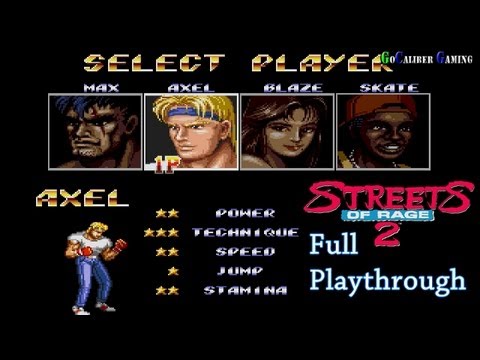 streets of rage 2 megadrive rom