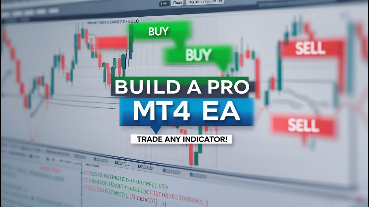 Build a Pro MT4 EA to Trade Custom Indicator Signals (Full Tutorial)