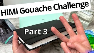 🎨 Miya HIMI Jelly Gouache Challenge Part 3