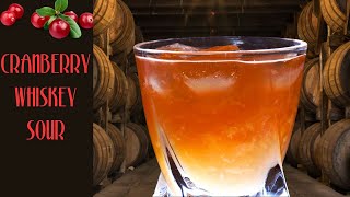 Delicious Cranberry Whiskey Sour Recipe