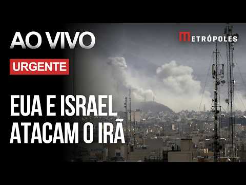 AO VIVO: EUA e Israel atacam o Irã após semanas de tensão
