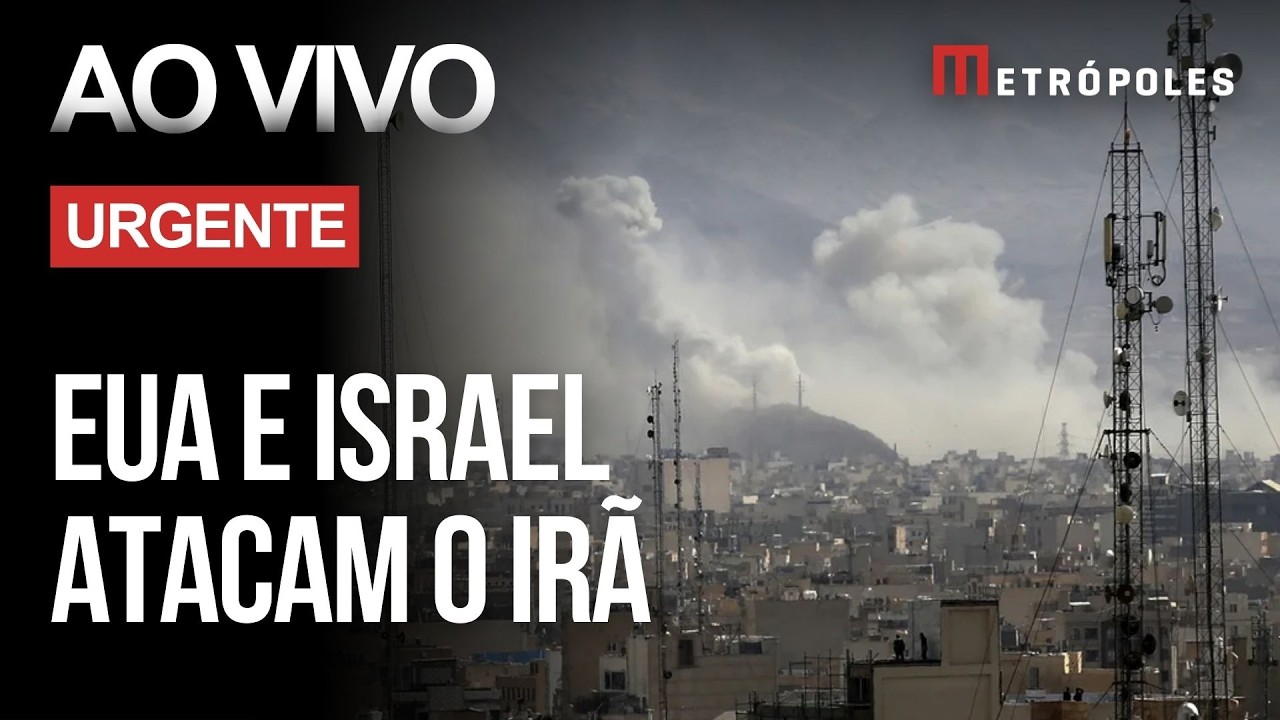 AO VIVO: EUA e Israel atacam o Irã após semanas de tensão