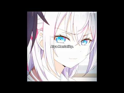 Alya Mentality #anime #animeshorts #shortanime #alyasometimeshidesherfeelingsinrussian #shorts