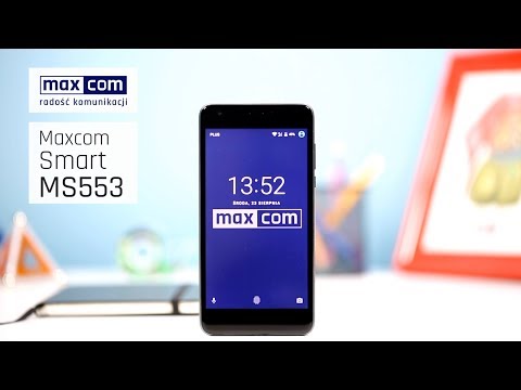 Rozpakowanie pudełka Maxcom Smart MS553 LTE