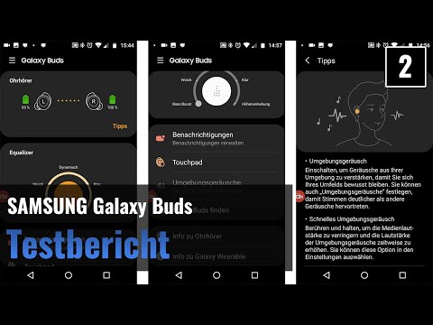 Samsung Galaxy Buds im Test - Die App