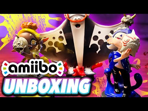 Deep Cut amiibo UNBOXING | Splatoon 3