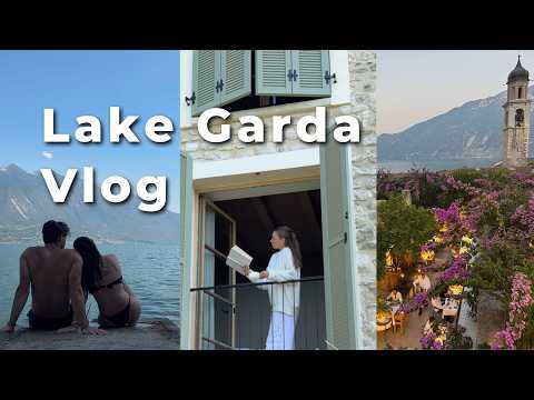 Lake Garda vlog⎢dream stay (!), italian food and local gems, roadtrip, boat day & exploring