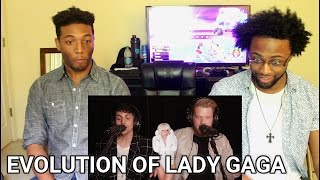 EVOLUTION OF LADY GAGA (REACTION)