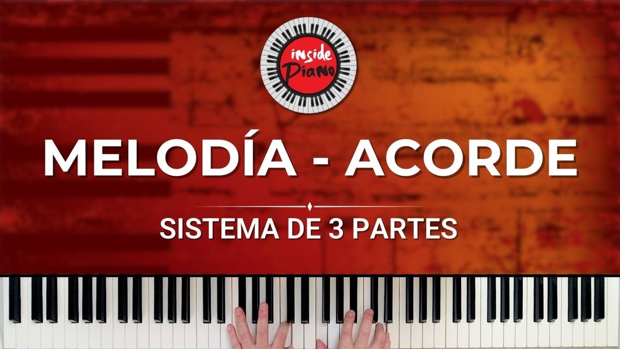 Como Tocar Melodía y Acordes en el Piano - Sistema de 3 Partes