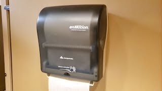 How To Replace enMotion Paper Towels In Automated Touchless Dispenser